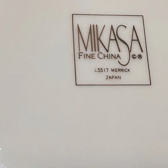 Vtg Mikasa Merrick Cup and Saucer Set Of 2 L5517 Floral Gold Trim Japan - Picture 4 of 12